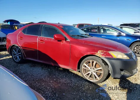 2006 Lexus Is 350 из США, поврежденный, VIN JTHBE262862000158